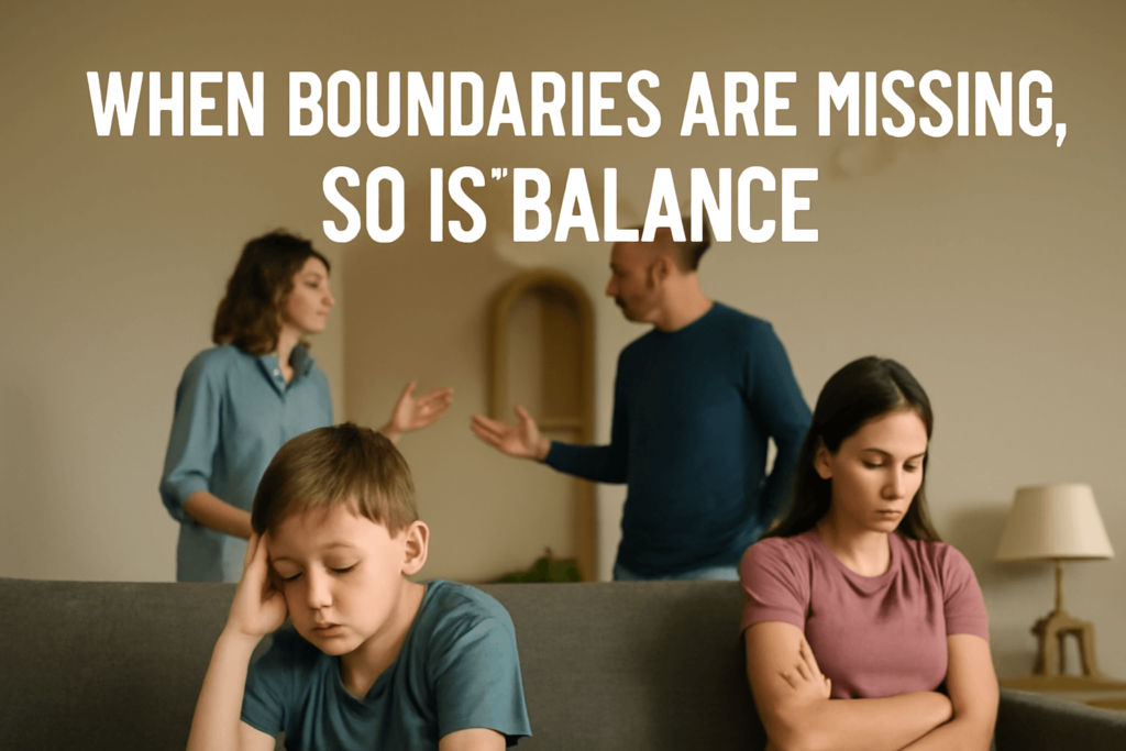 When Boundaries Are Missing, So Is Balance